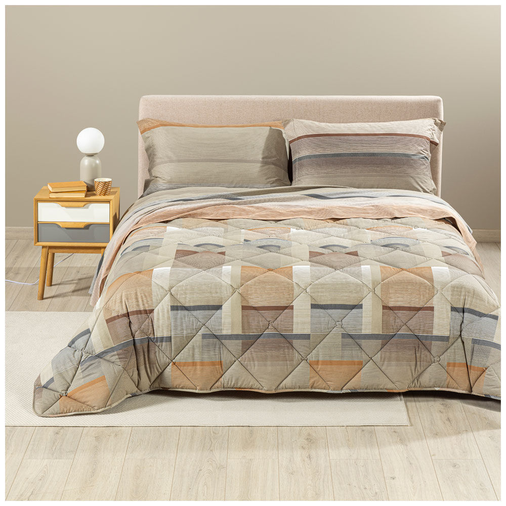 Trapunta Sofficissima Newtown ambra 2 piazze - Immagine 11