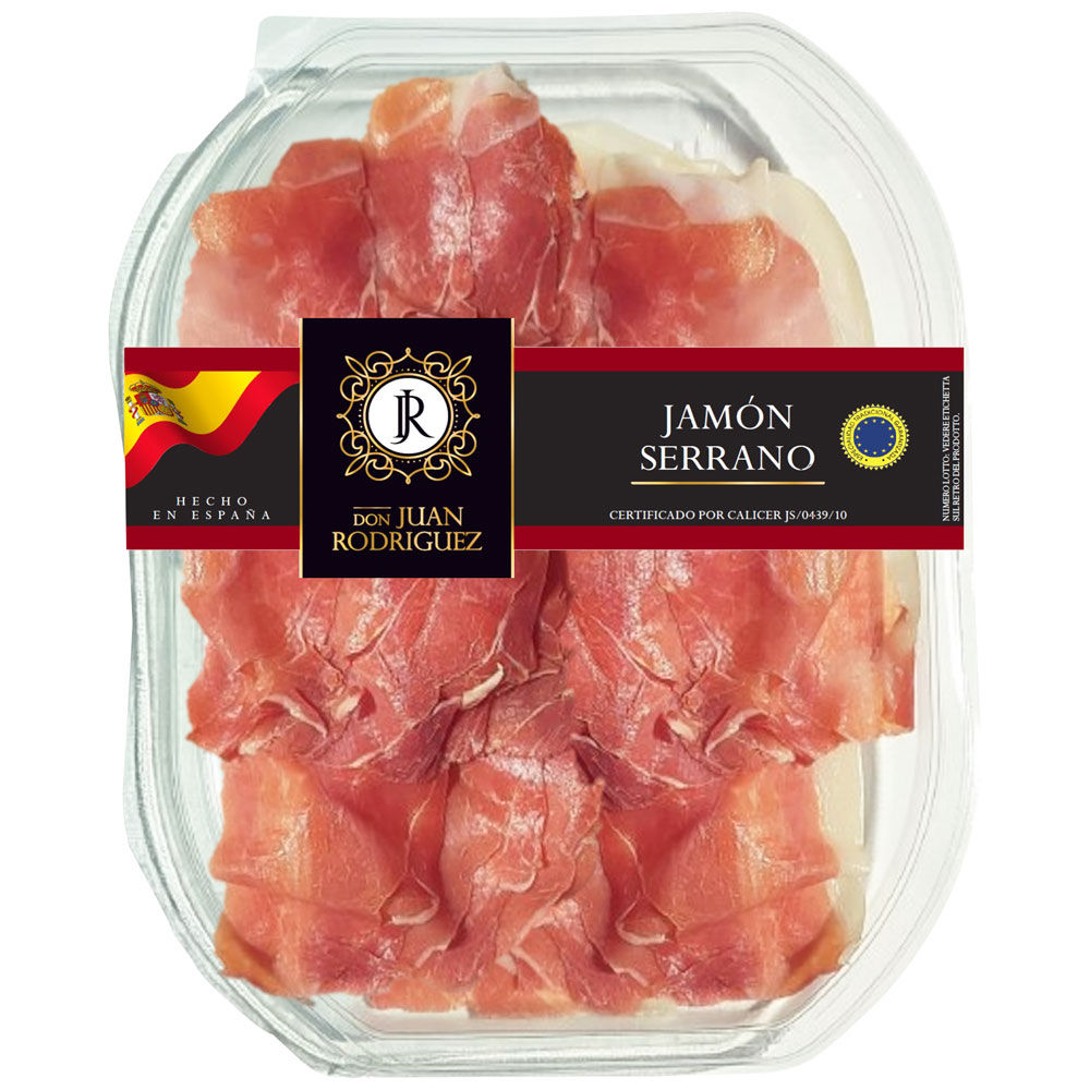 Jam&ograve;n Serrano affettato 80 gr