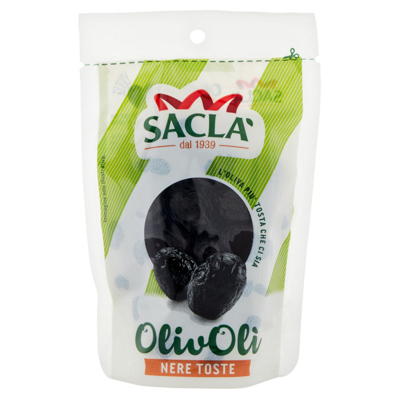 Olive nere toste intere 100 gr - Immagine 01