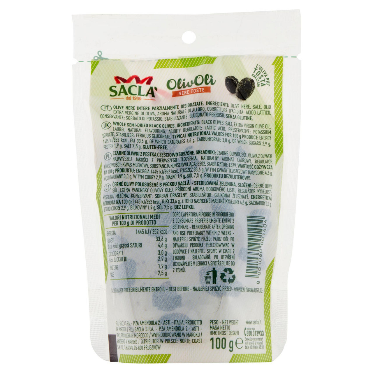 Olive nere toste intere 100 gr - Immagine 21