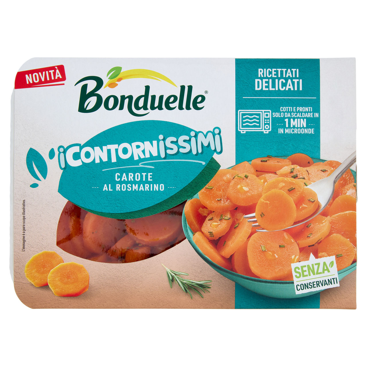 Carote al rosmarino 200 gr