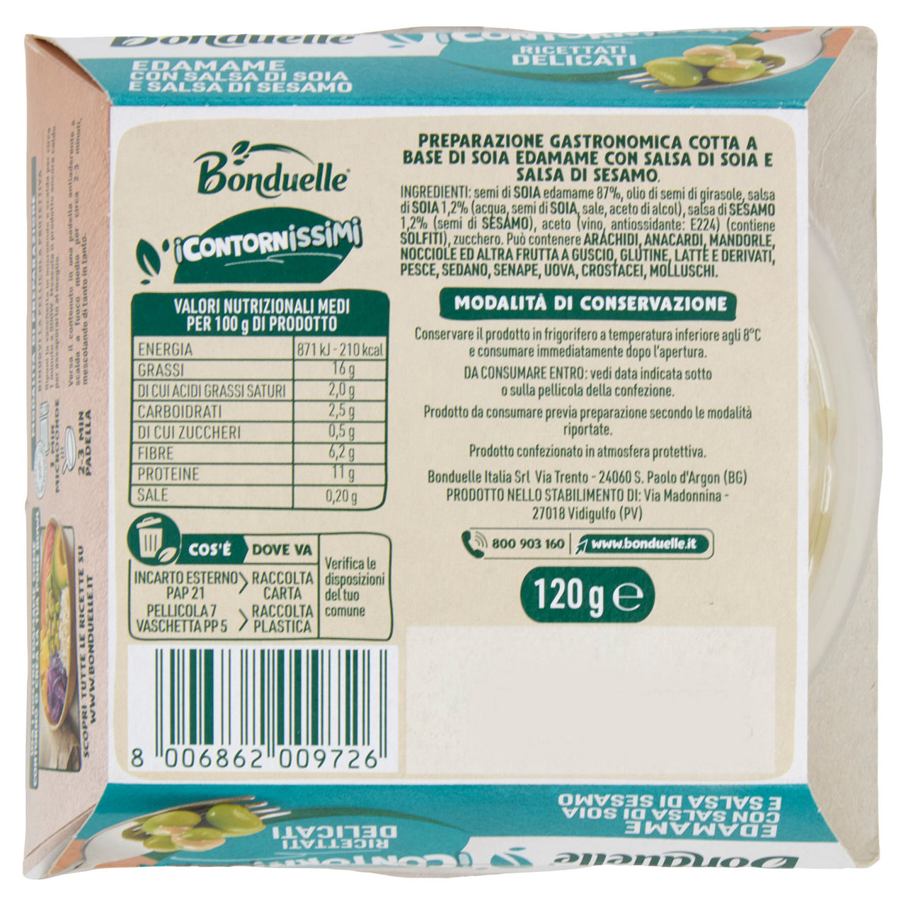 Edamame con salsa di soia e di sesamo 120 gr - Immagine 31