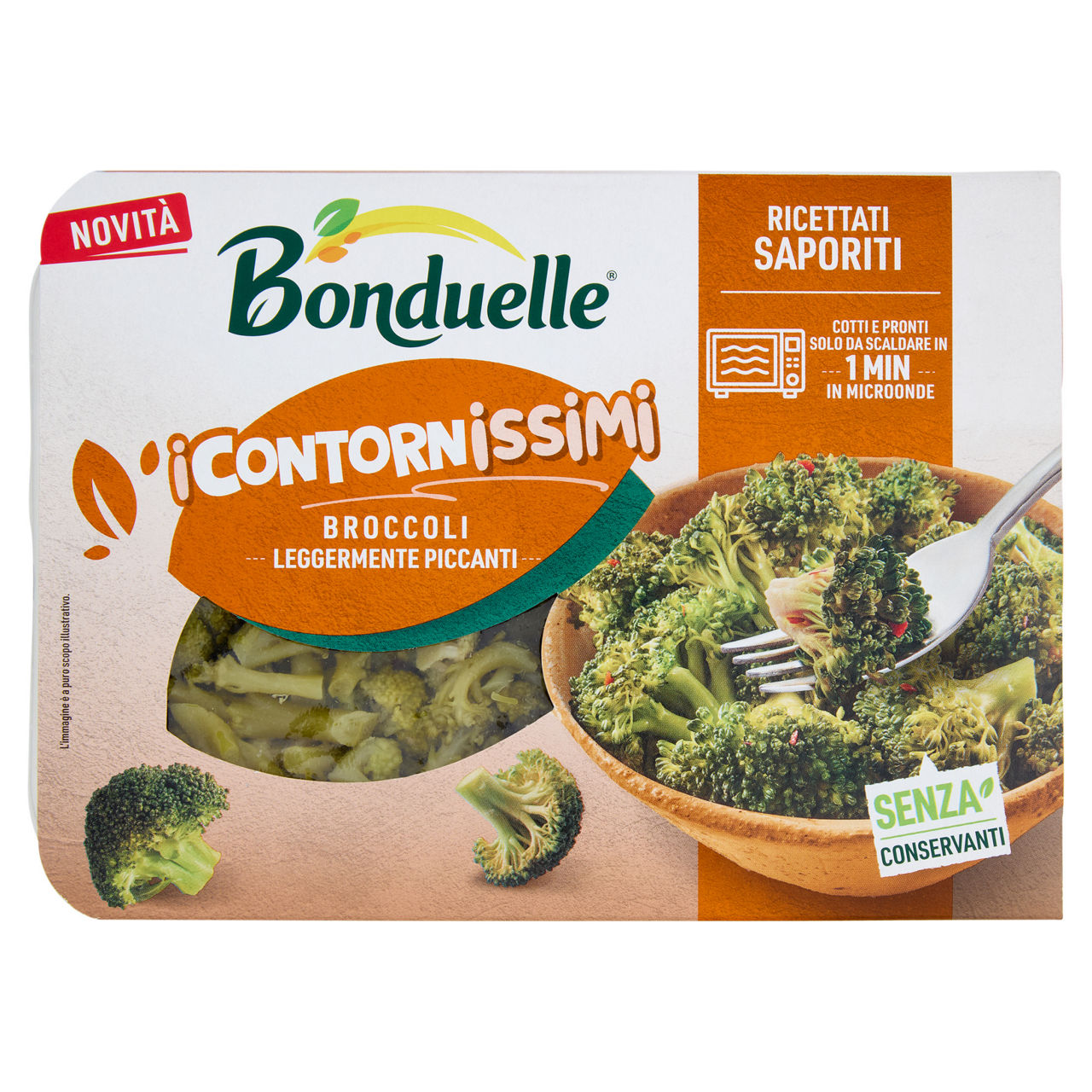 Broccoli leggermente piccanti 200 gr