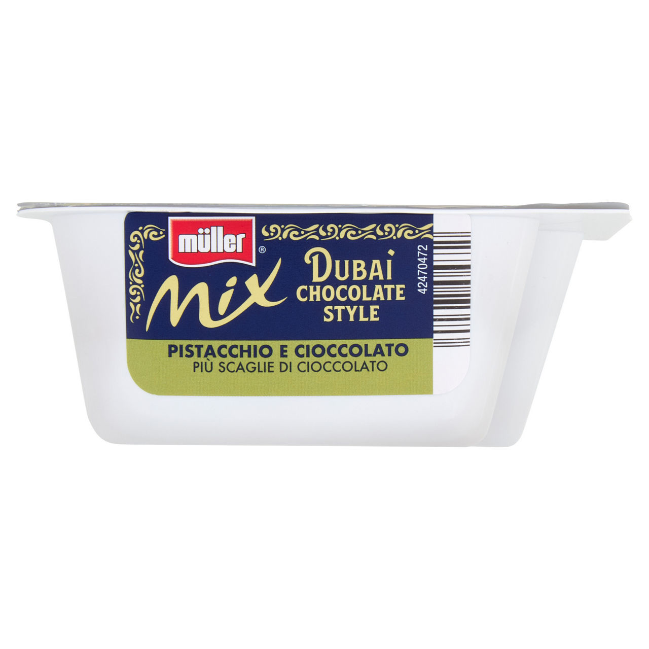 Yogurt Mix al pistacchio e cioccolato con scaglie Dubai Chocolate Style 150 gr - Immagine 51