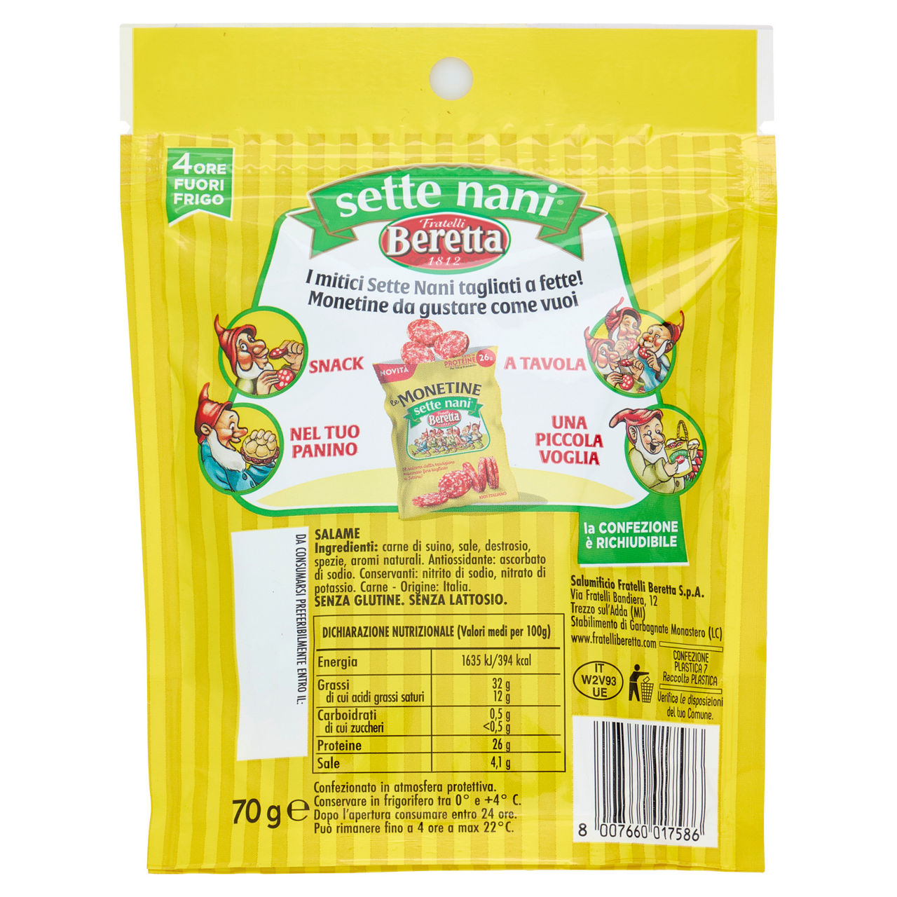 Fettine di salame Sette Nani 70 r - Immagine 41