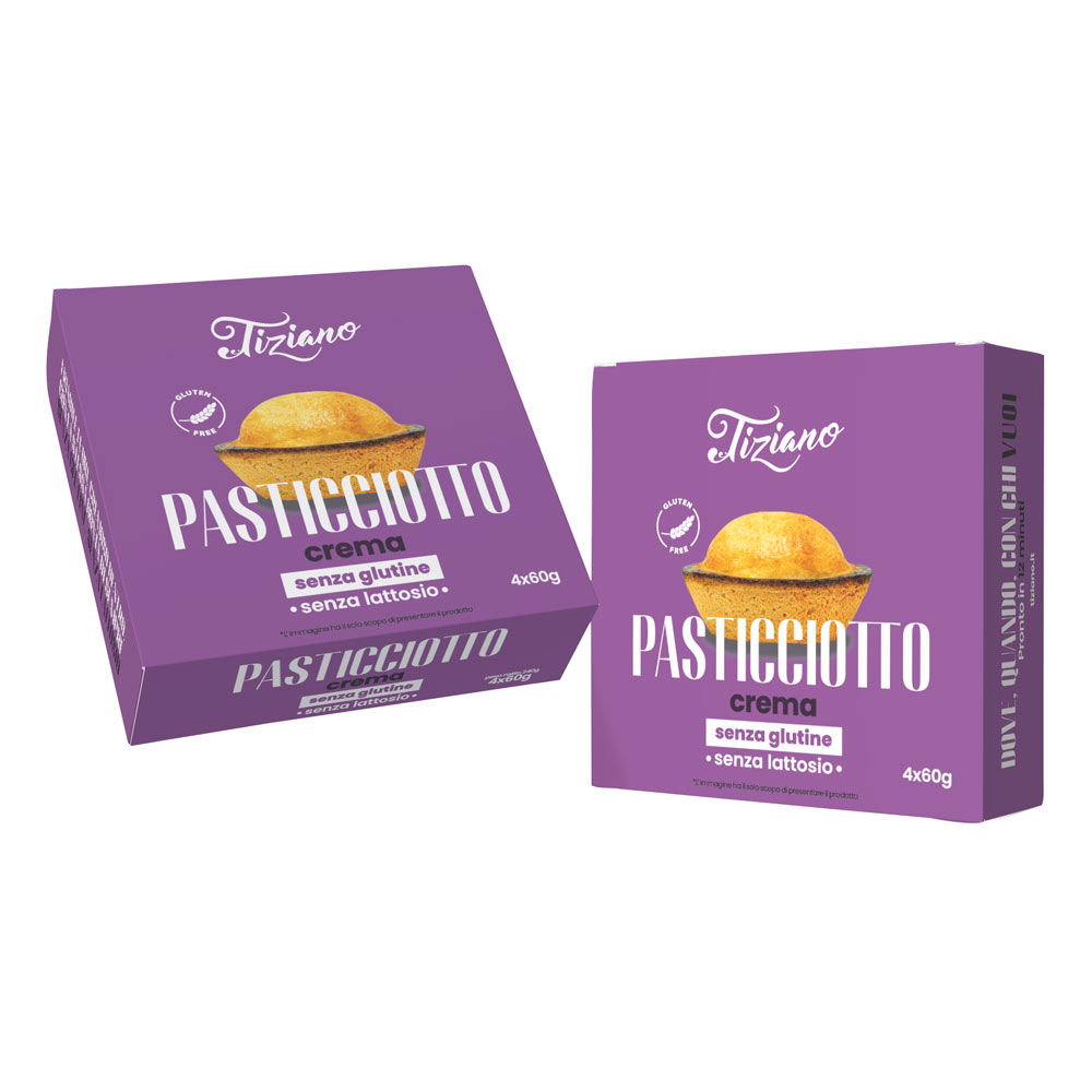 Pasticciotto alla crema senza glutine 4 pz 240 gr - Immagine 21