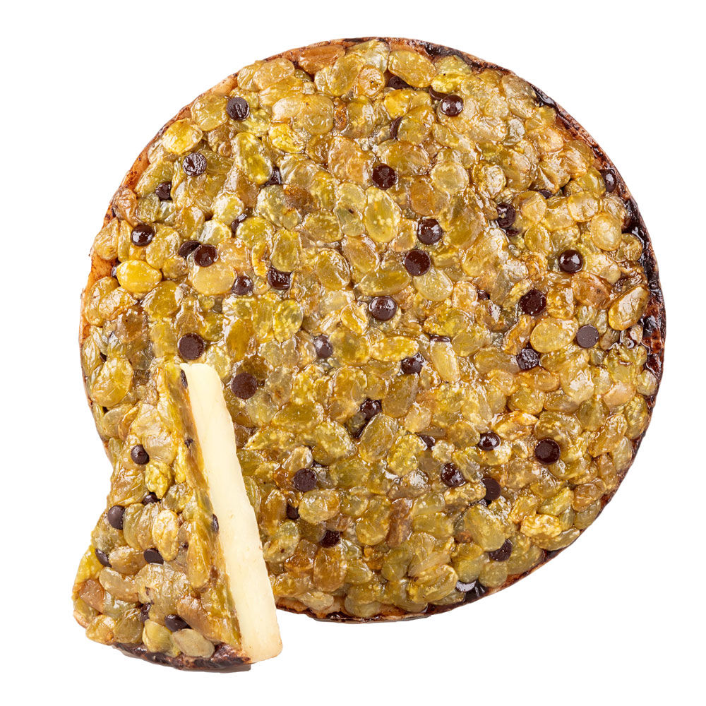 Formaggio Fruttato con uva passa a fette