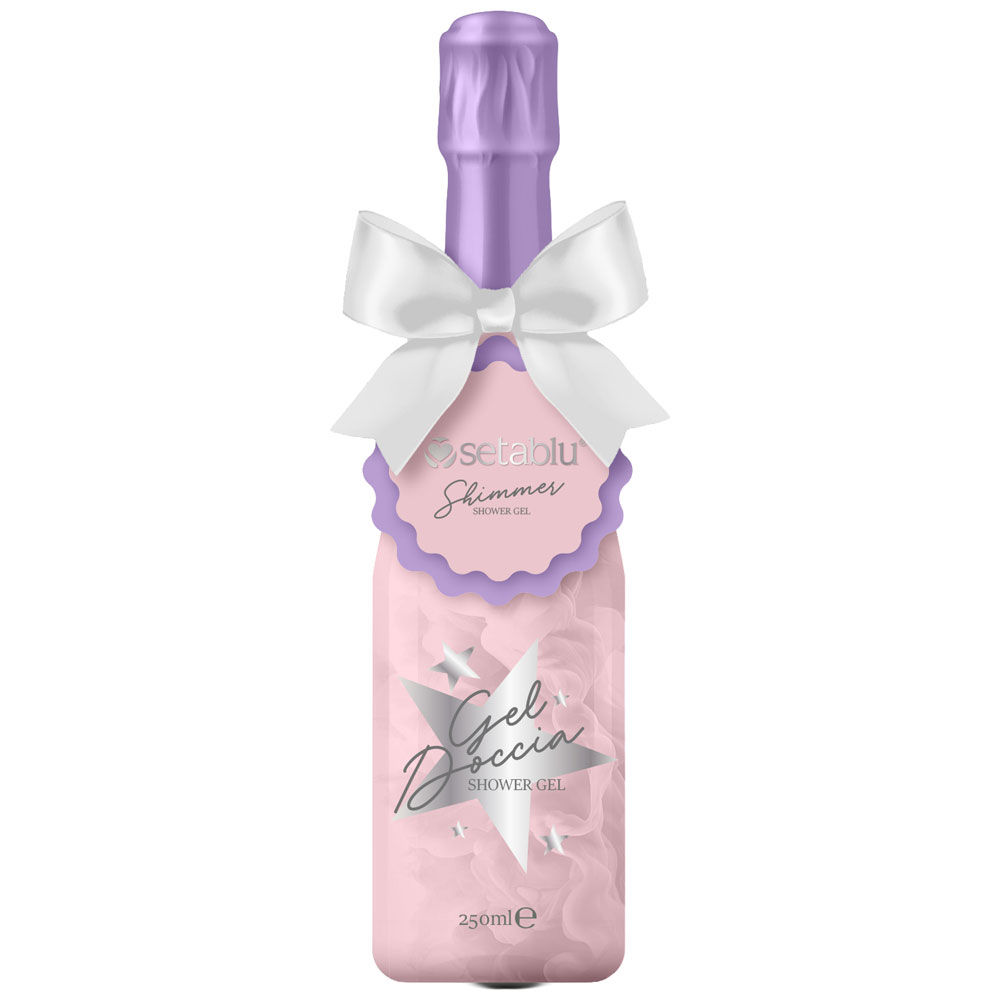 Gel doccia confezione bottiglia rosa 250 ml