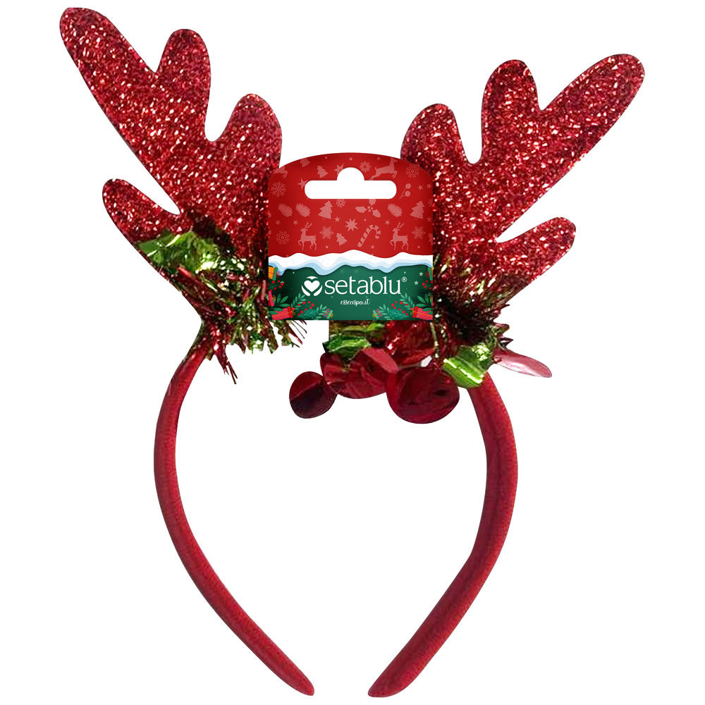 Cerchietto Renna di Natale 1 pz