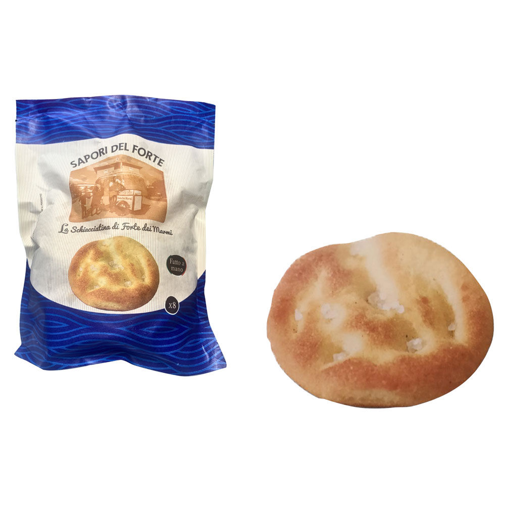 Schiacciatine Forte dei Marmi surgelate 160 gr