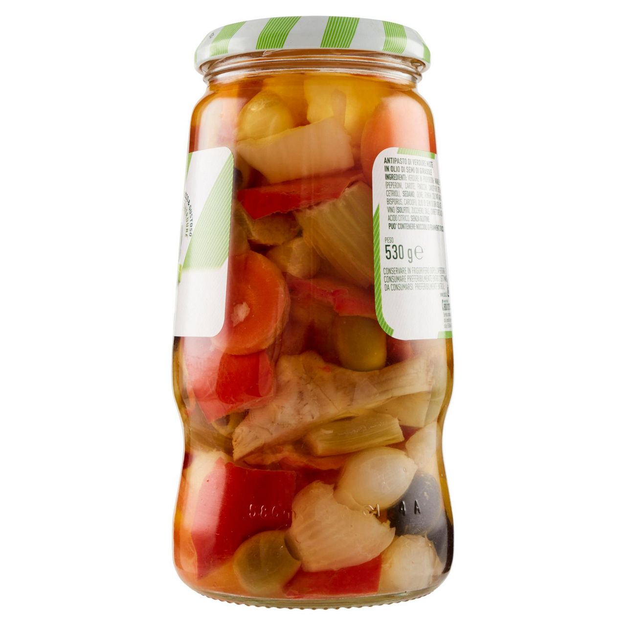 Antipasto di verdure miste in olio di semi di girasole 530 gr - Immagine 31