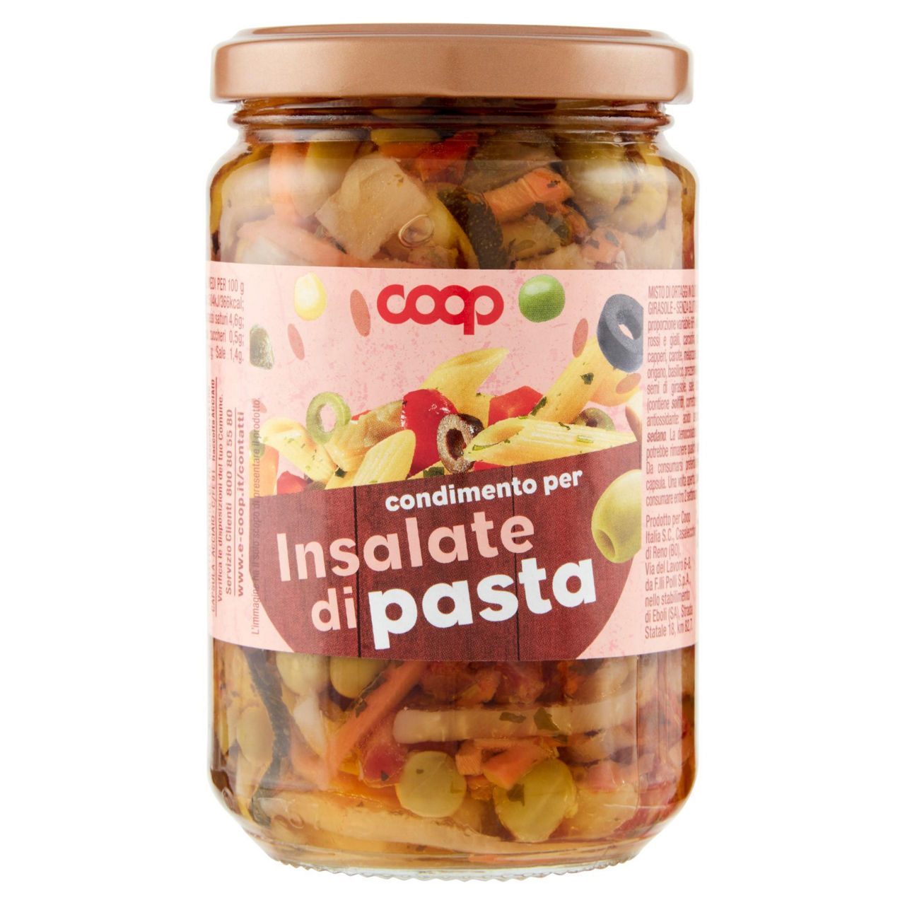 Condimento per insalata di pasta coop v.v. g280