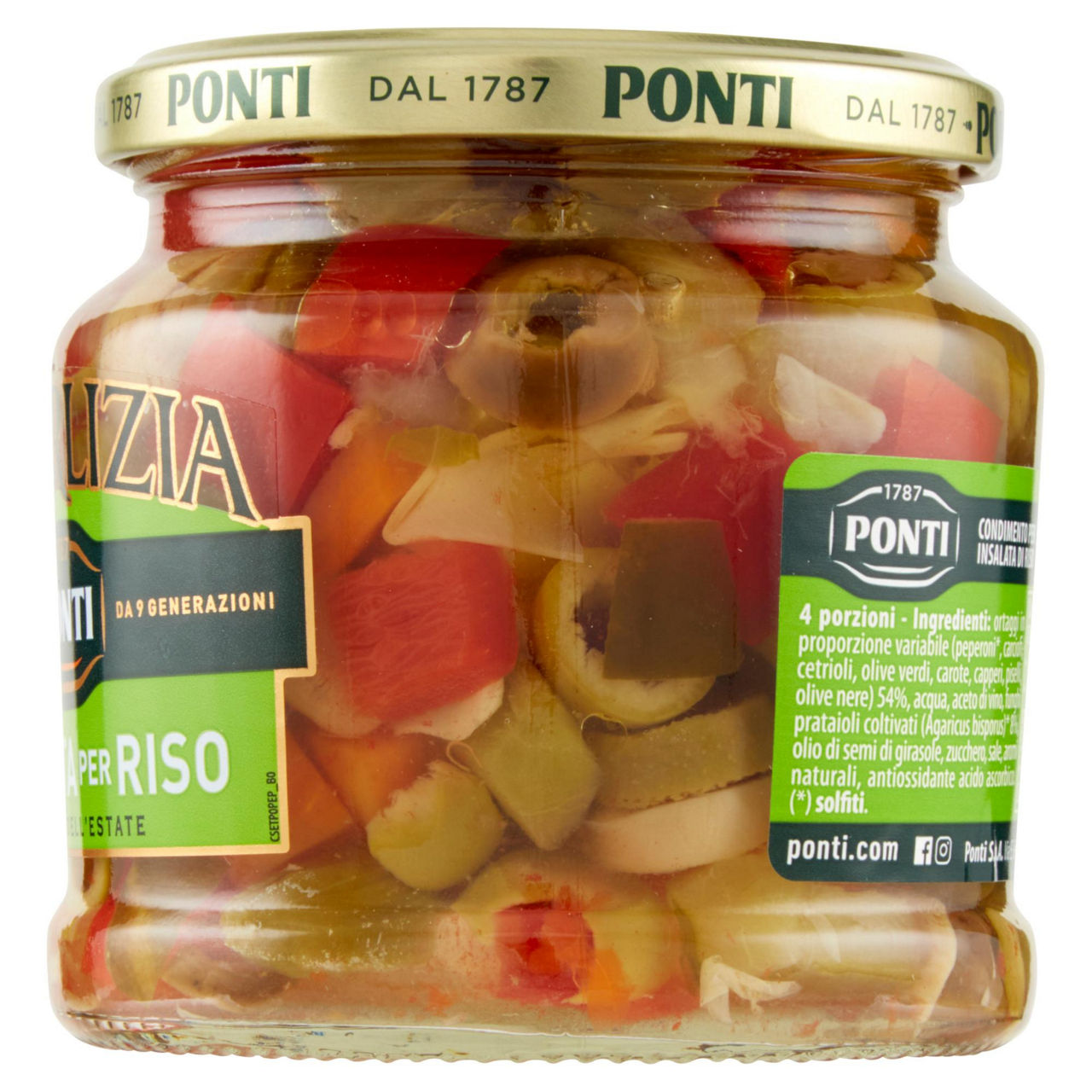 INSALATA PER RISO PEPERLIZIA PONTI G 350 SGOCCIOLATO G217 - Immagine 31