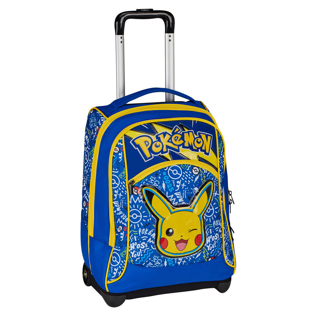 Trolley Pokemon blu elettrico 36 lt