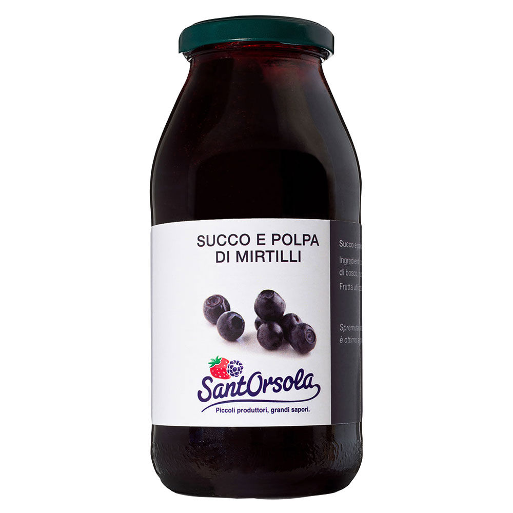 Succo e polpa di mirtilli 500 ml