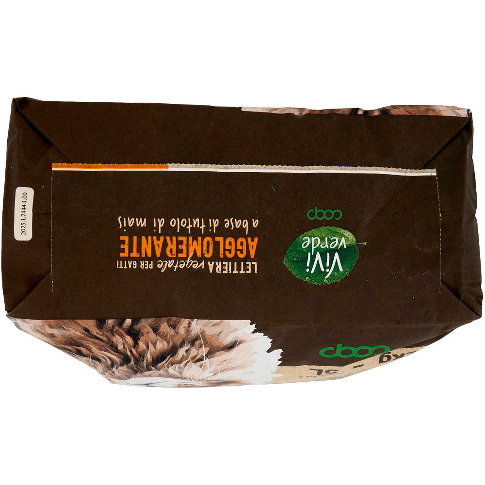 Lettiera vegetale agglomerante in tutolo di mais 2,2 kg - Immagine 51