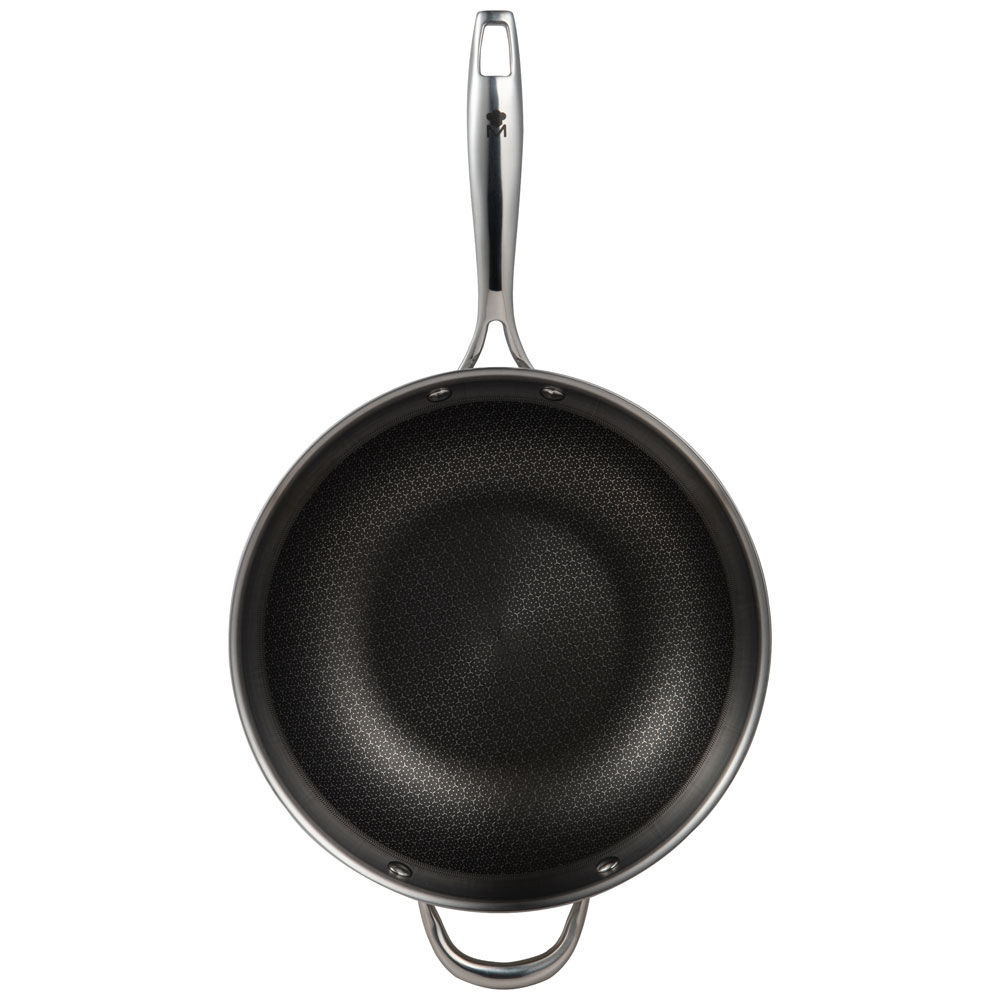 Wok in acciaio inox Hi-Tech 28 cm antiaderente - Immagine 11