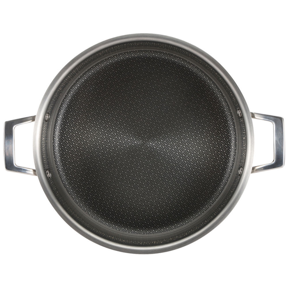 Tegame a due manici in acciaio inox Hi-Tech 24 cm antiaderente - Immagine 11