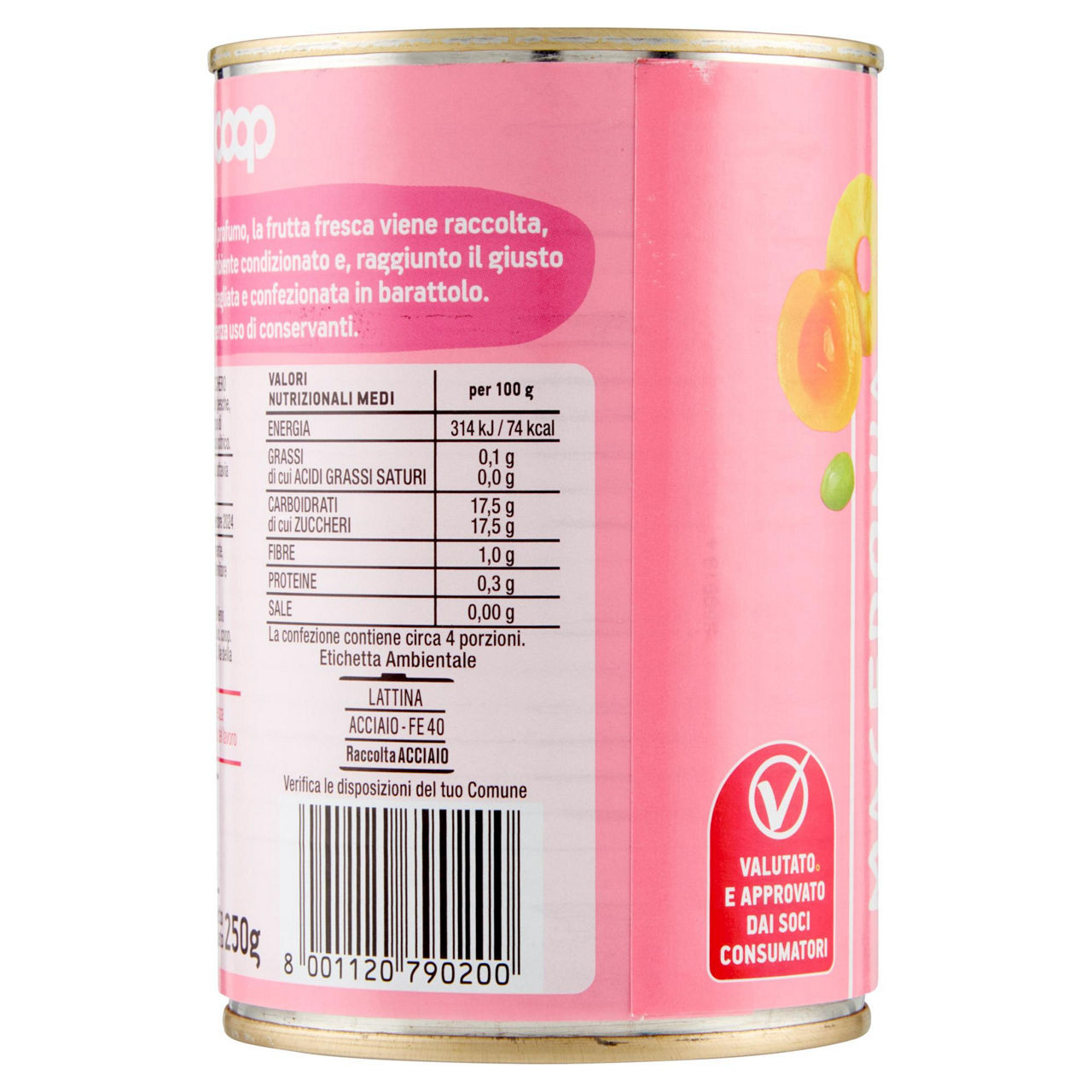 Macedonia di frutta sciroppata 410 gr - Immagine 11
