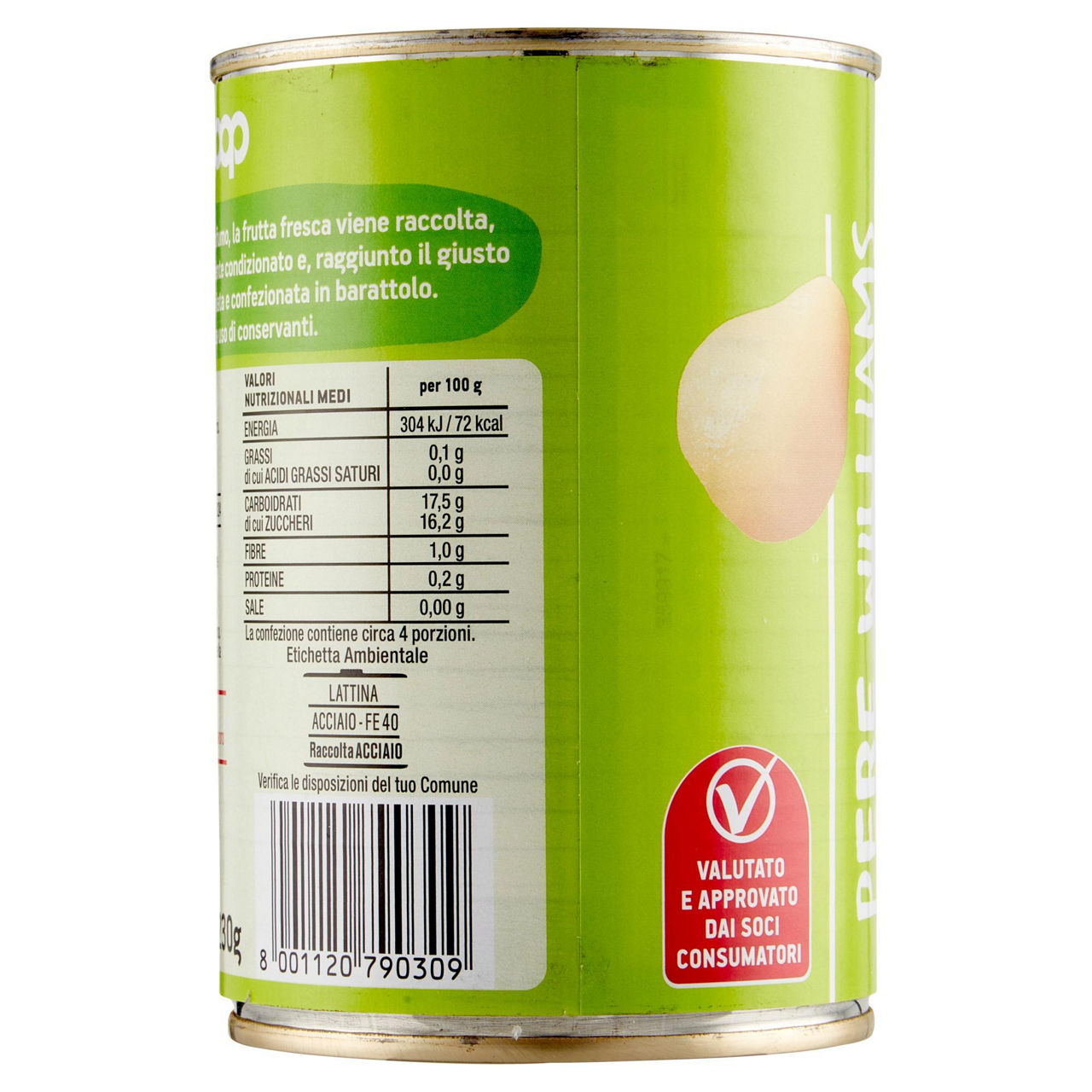 Pere williams sciroppate 410 gr - Immagine 11