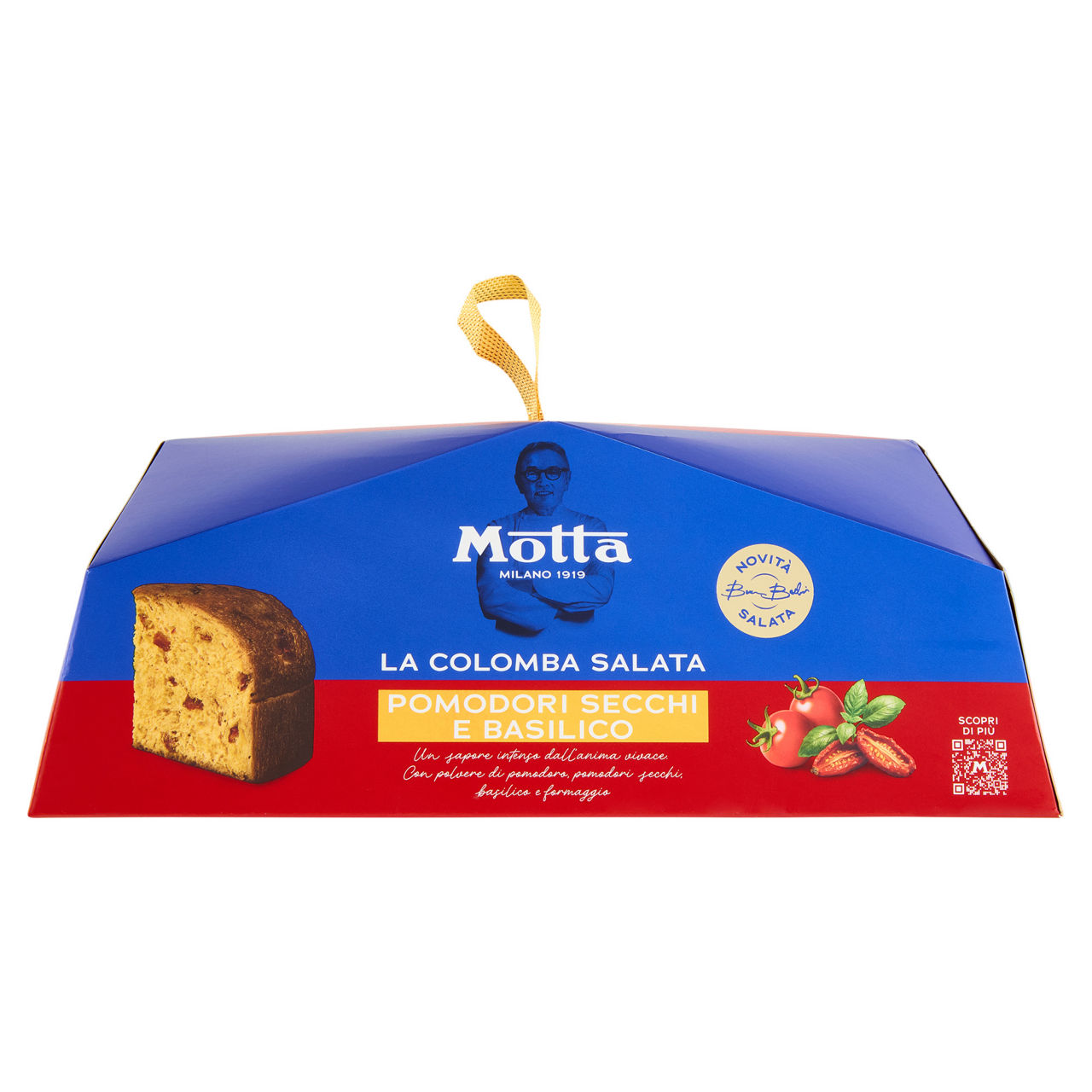 Colomba salata pomodori secchi e basilico 450 gr