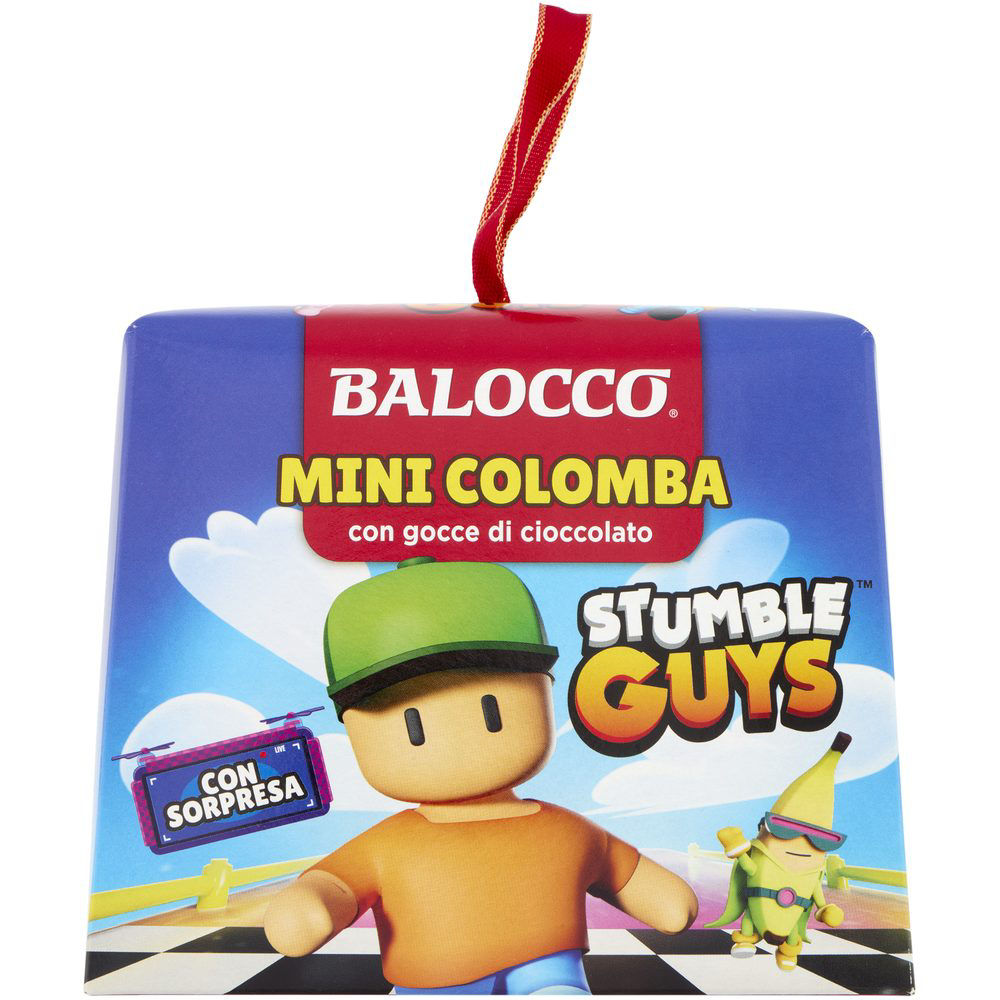 Mini colomba con gocce di cioccolato Stumble Guys 90 gr