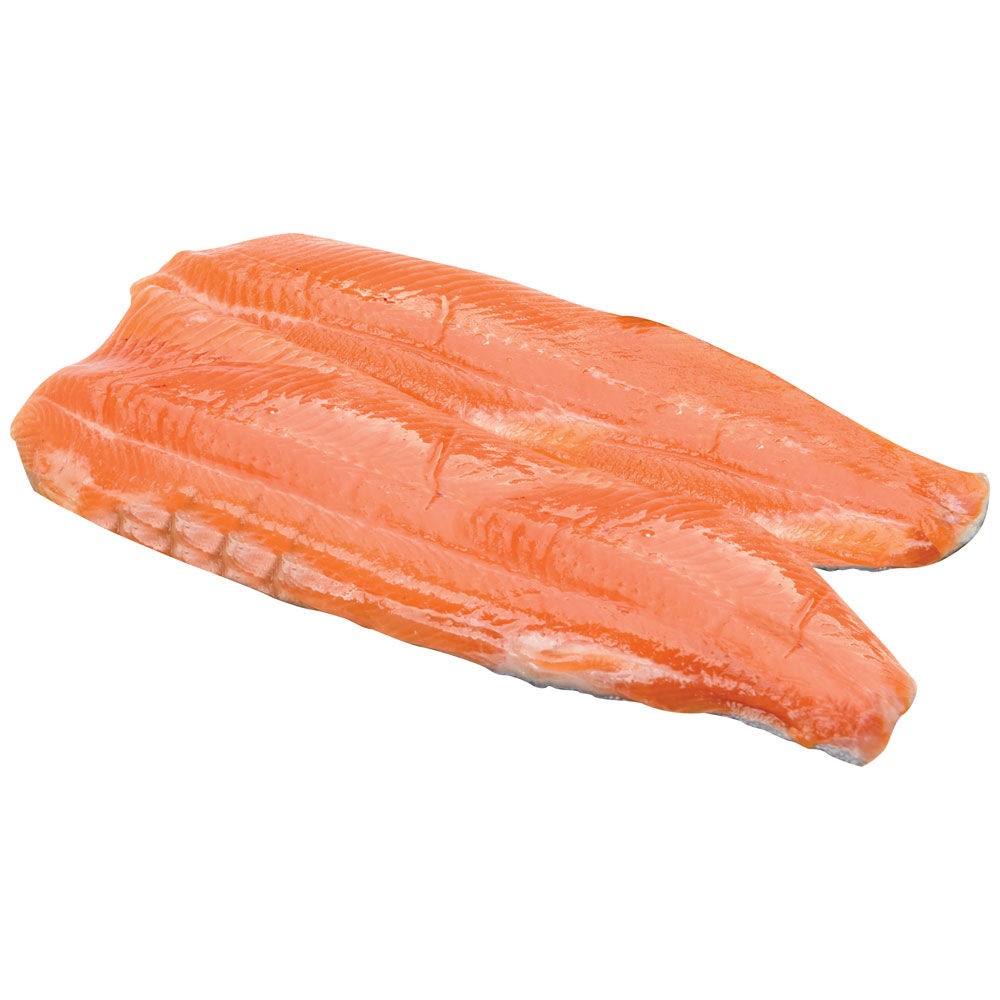 Filetto di trota iridea salmonata allevata in Italia