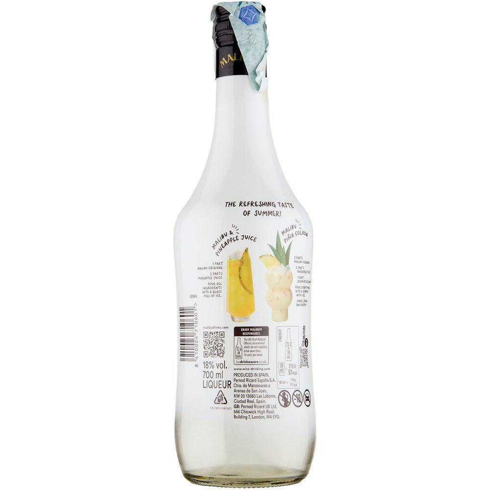 Immagine 3 di 6 del prodotto Liquore Malib&ugrave; Original 700 ml