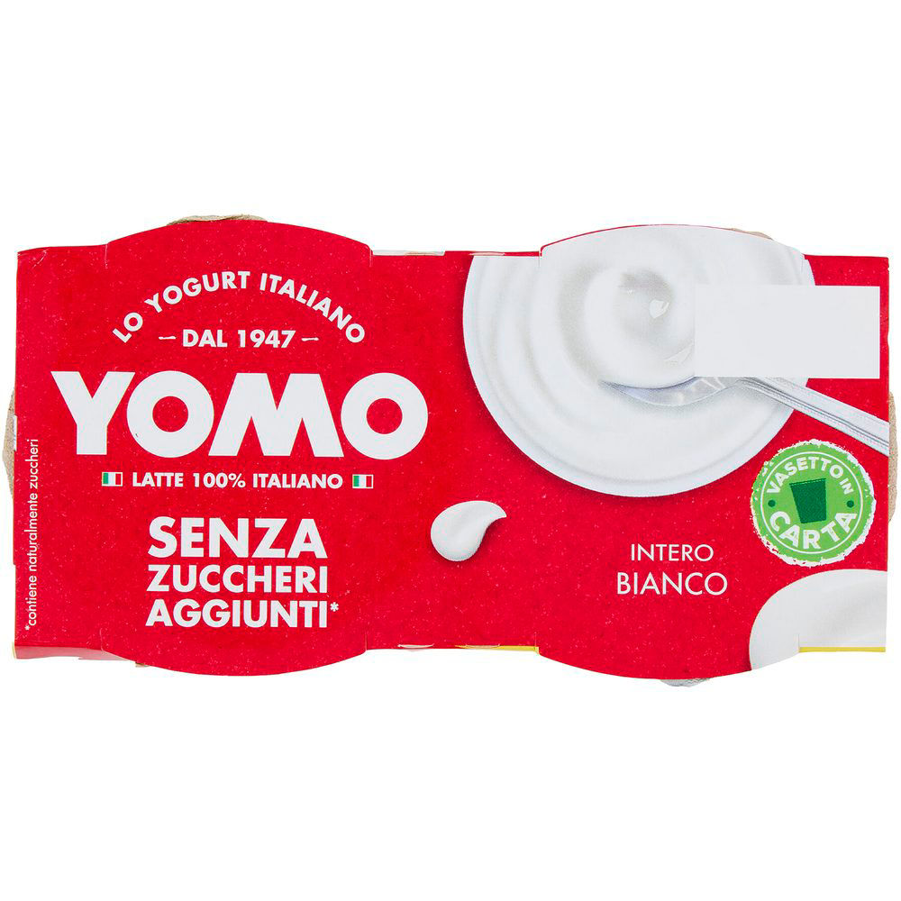 Immagine 5 di 6 del prodotto Yomo intero bianco senza zuccheri aggiunti 2 pz da 125 gr