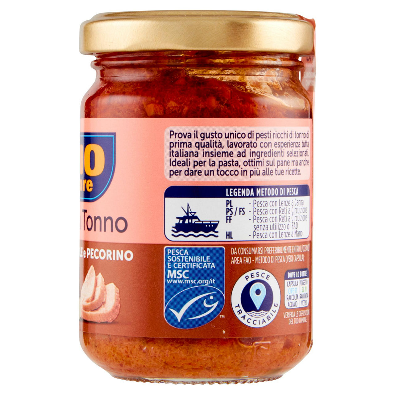 Pesto al tonno con mandorle e percorino 130 gr - Immagine 31