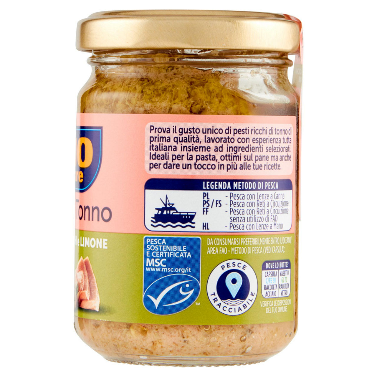 Pesto al tonno con pistacchi e limone 130 gr - Immagine 31