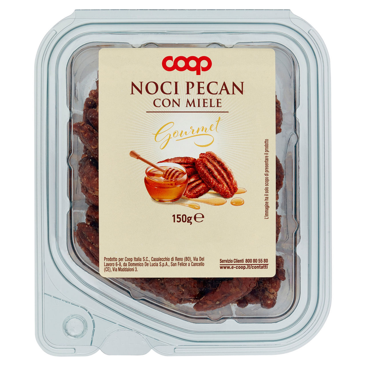 Noci Pecan con miele 150 gr - Immagine 01