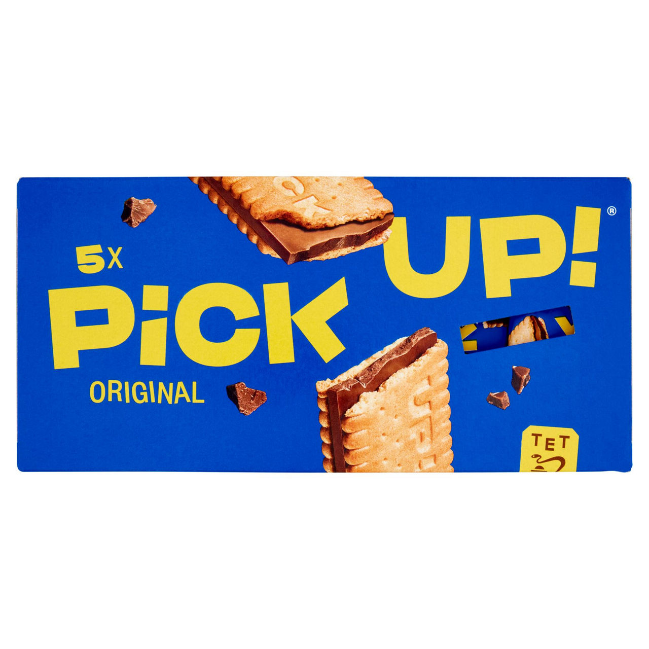 Snack tavoletta di cioccolato al latte in doppio biscotto 140 gr - Immagine 01