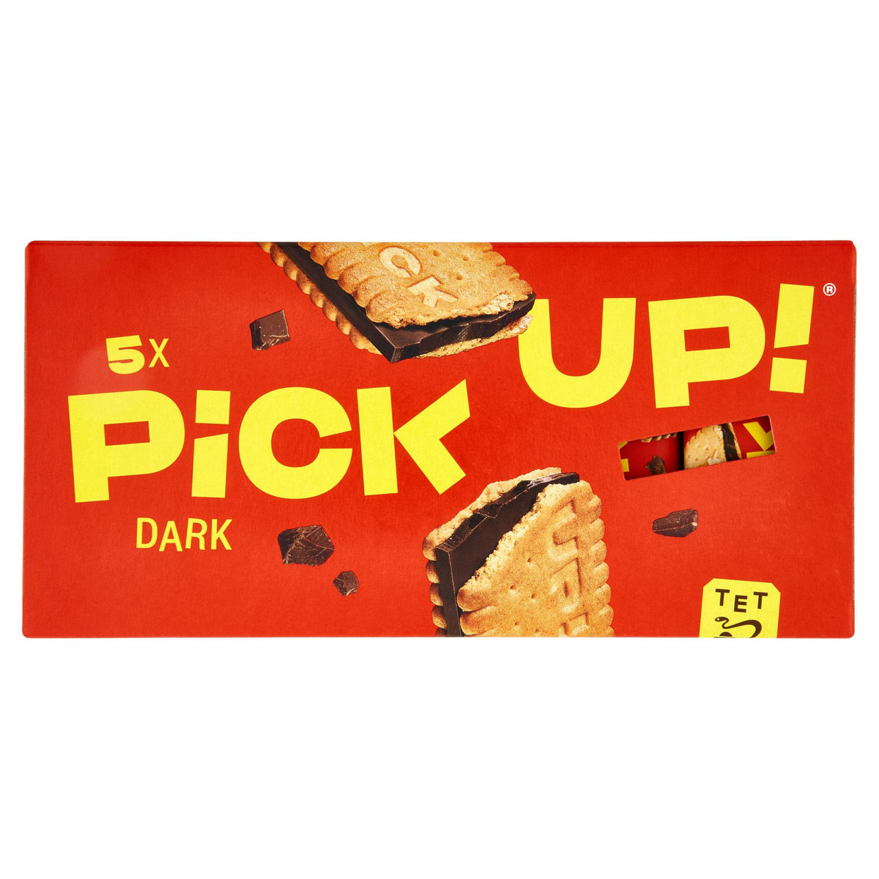 Snack tavoletta di cioccolato fondente in doppio biscotto 140 gr