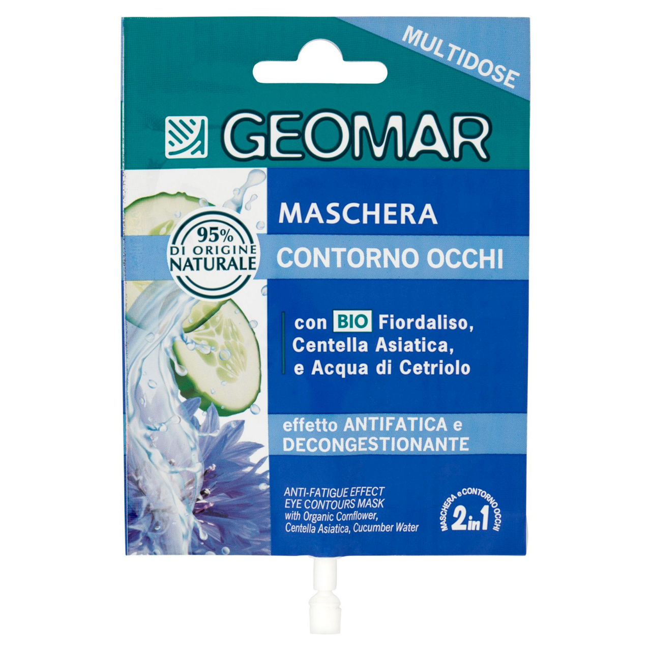 Maschera contorno occhi antifatica e decongestionante 12 ml - Immagine 01