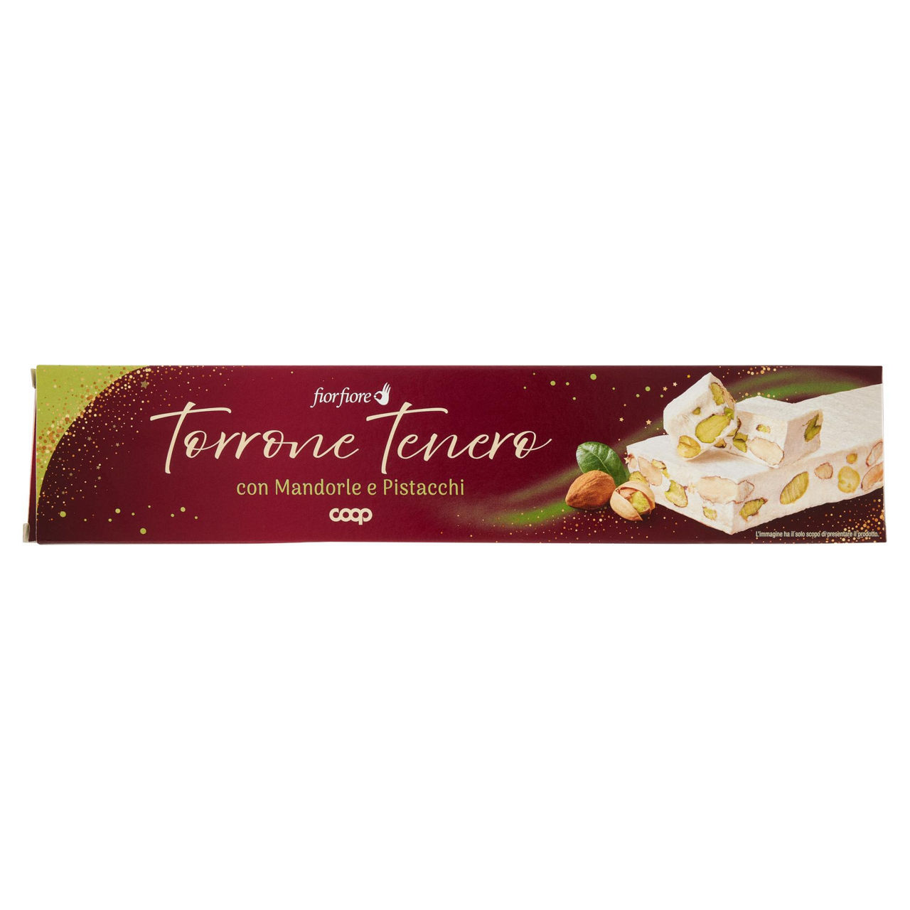 Torrone tenero con mandorle e pistacchi 200 gr - Immagine 01