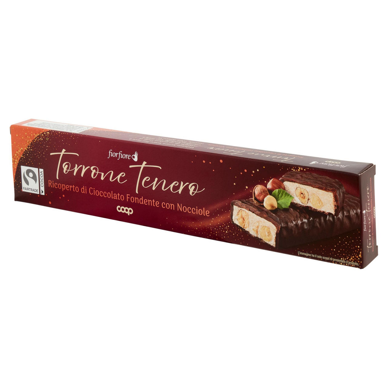 Torrone tenero ricoperto di cioccolato fondente con nocciole 200 gr - Immagine 11