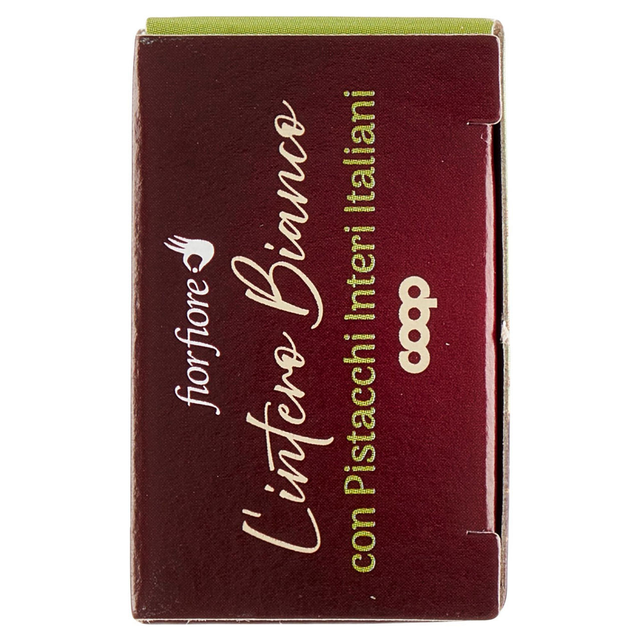 Barra di cioccolato bianco con pistacchi interi italiani 150 gr - Immagine 21