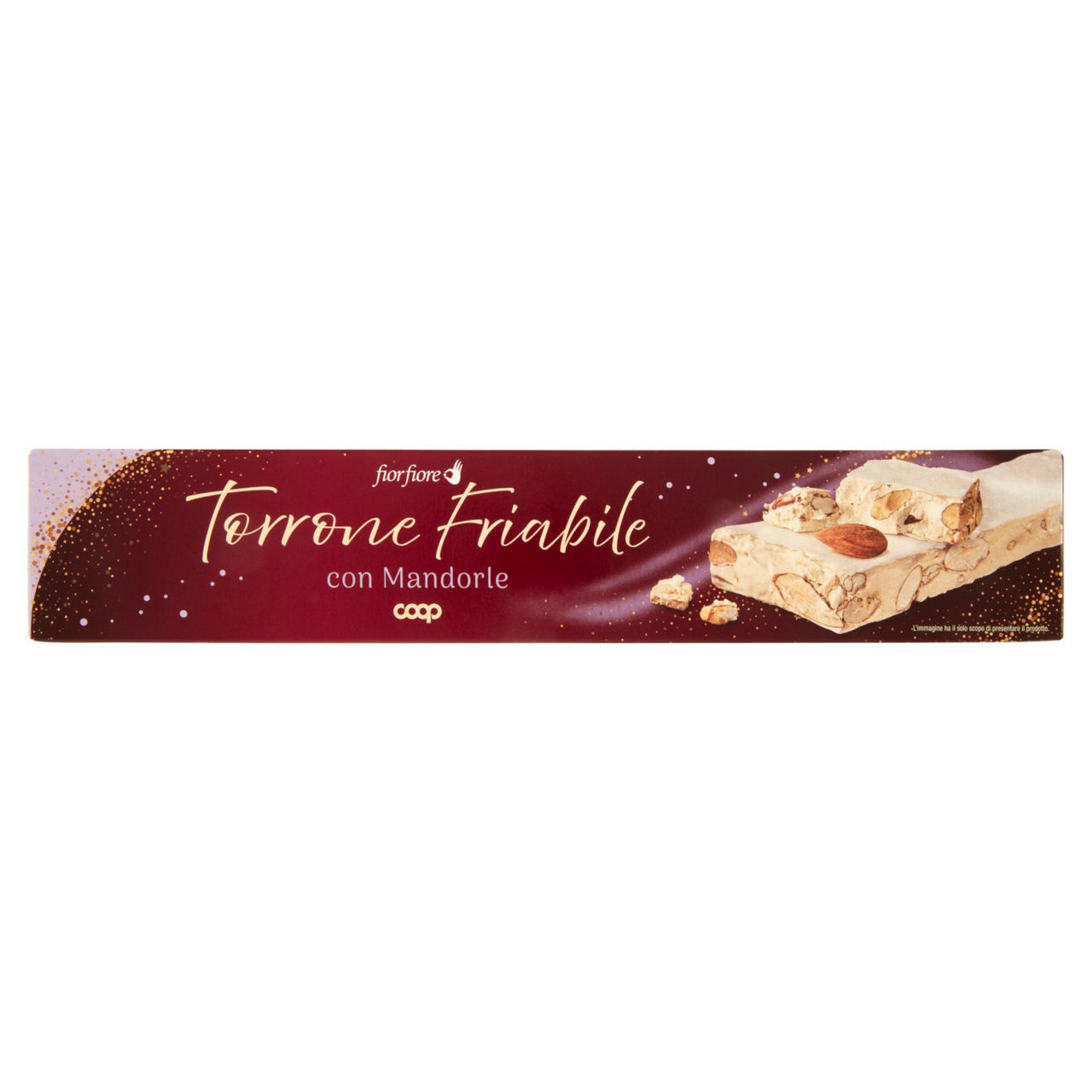 Torrone friabile con mandorle 150 gr - Immagine 01