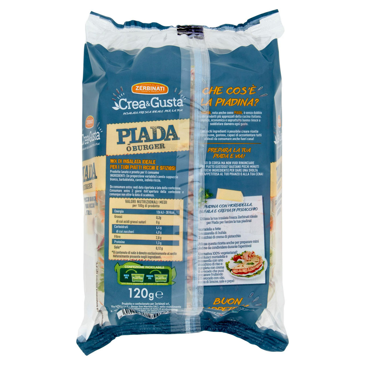 Mix insalata per piada o burger 120 gr - Immagine 41