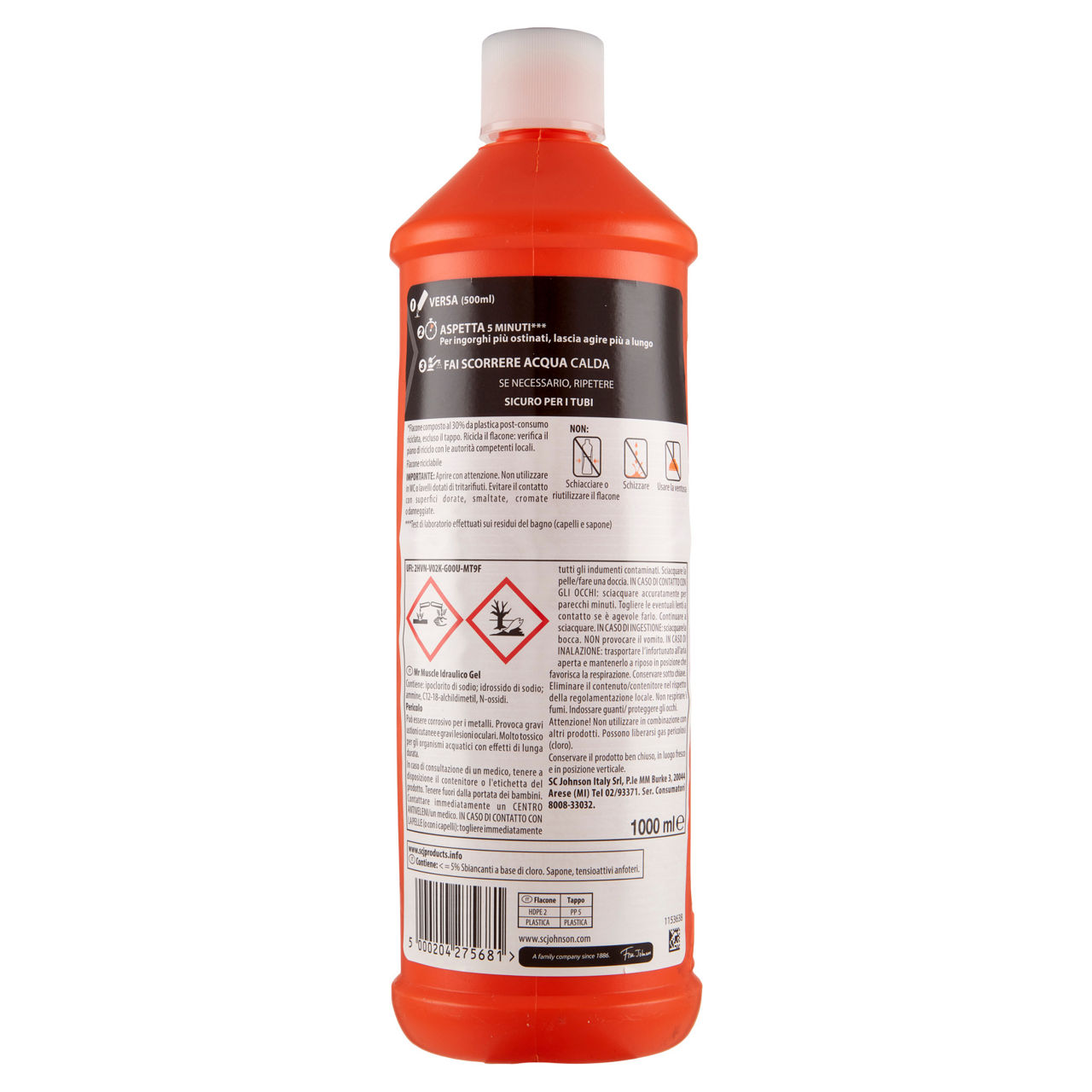Disgorgante idraulico gel 1 lt - Immagine 31