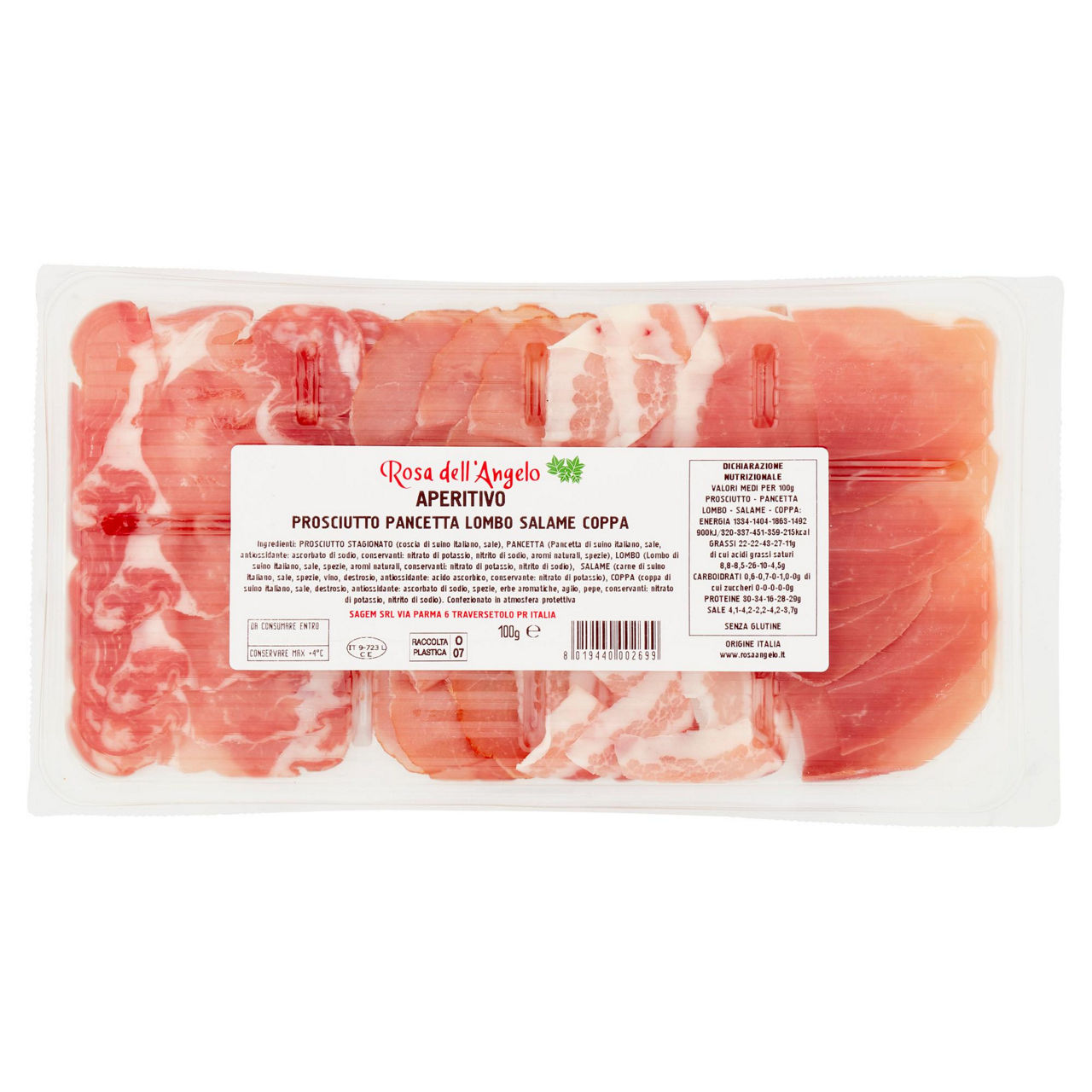 Affettati misti aperitivo 100 gr - Immagine 21