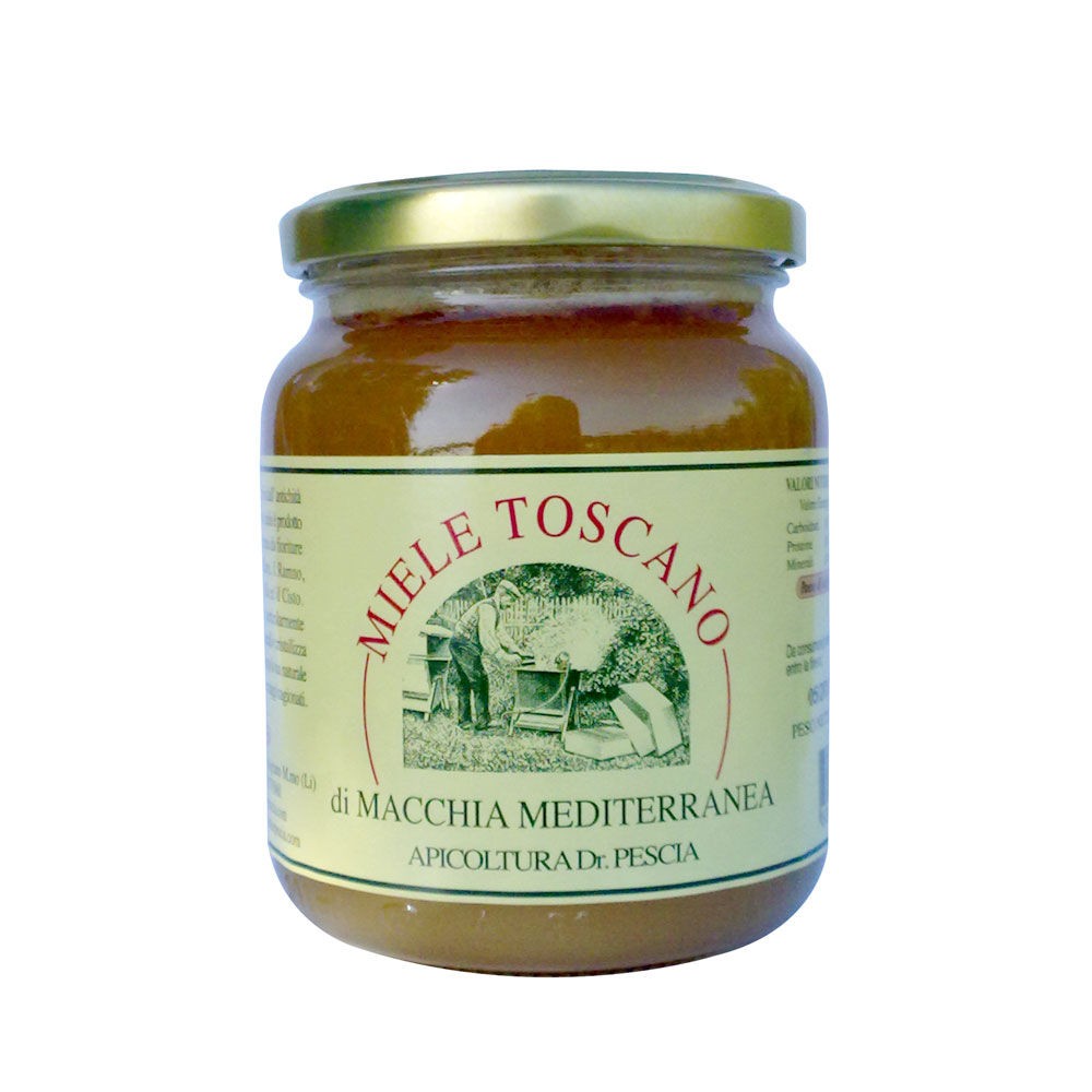 Miele macchia mediterr. gr.500