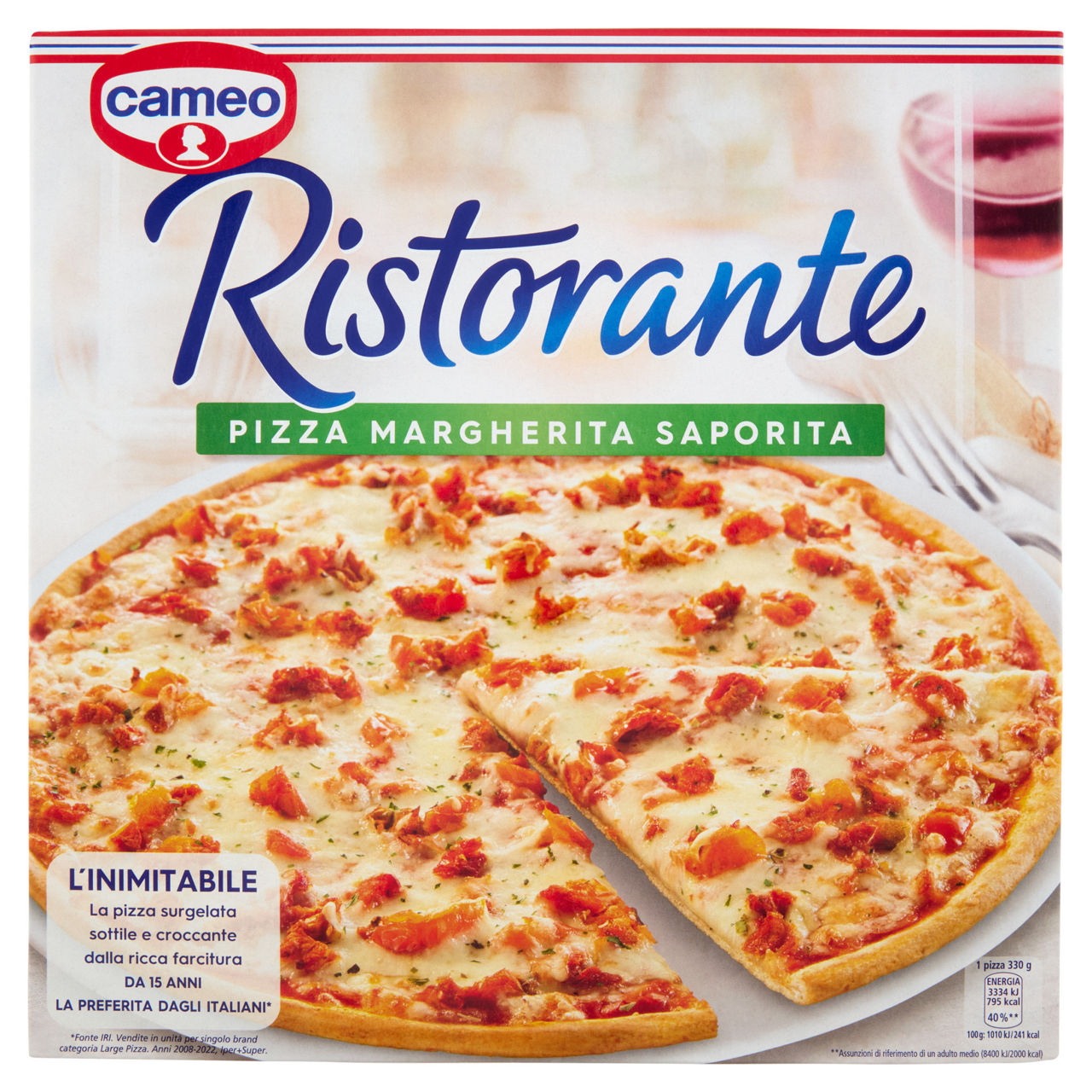 Pizza Margherita saporita 330 gr