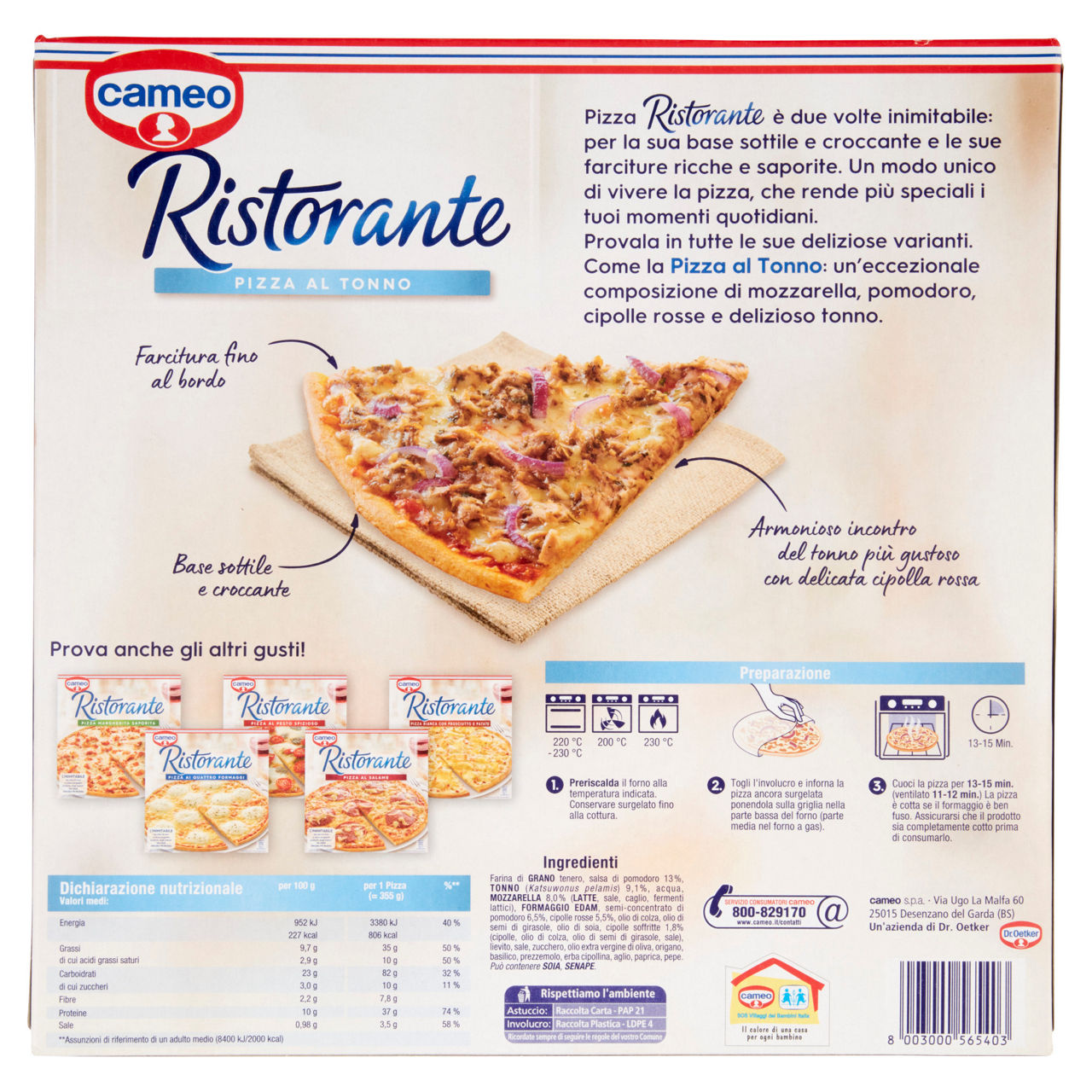 Pizza al tonno 355 gr - Immagine 21