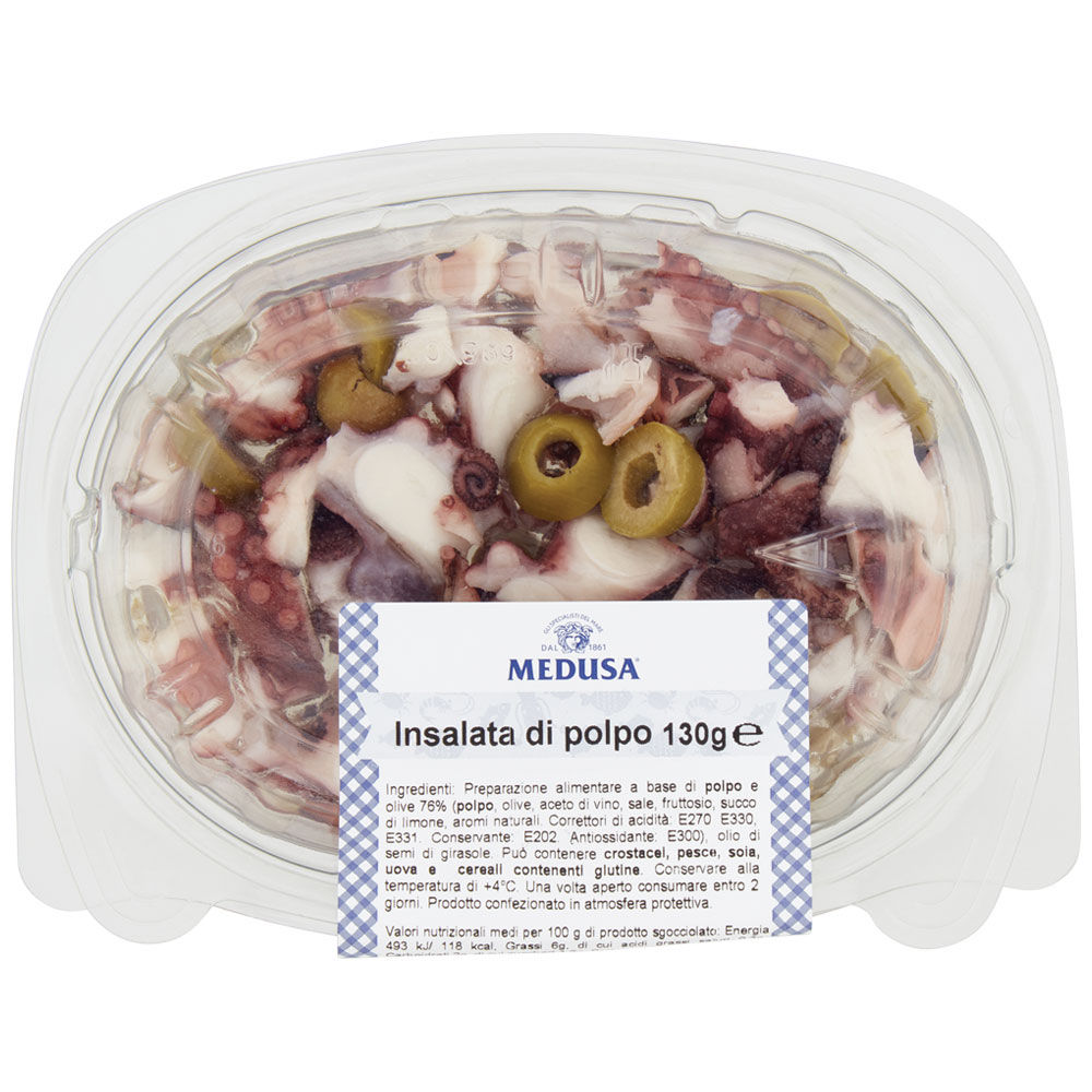 Insalata di polpo 130 gr - Immagine 01