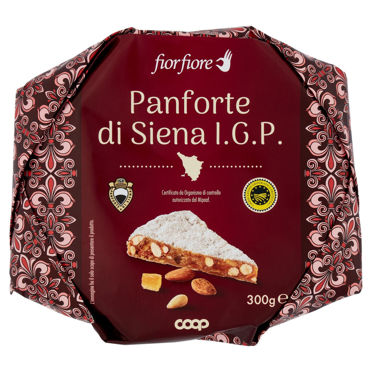 Panforte di siena igp 300 gr - Immagine 01