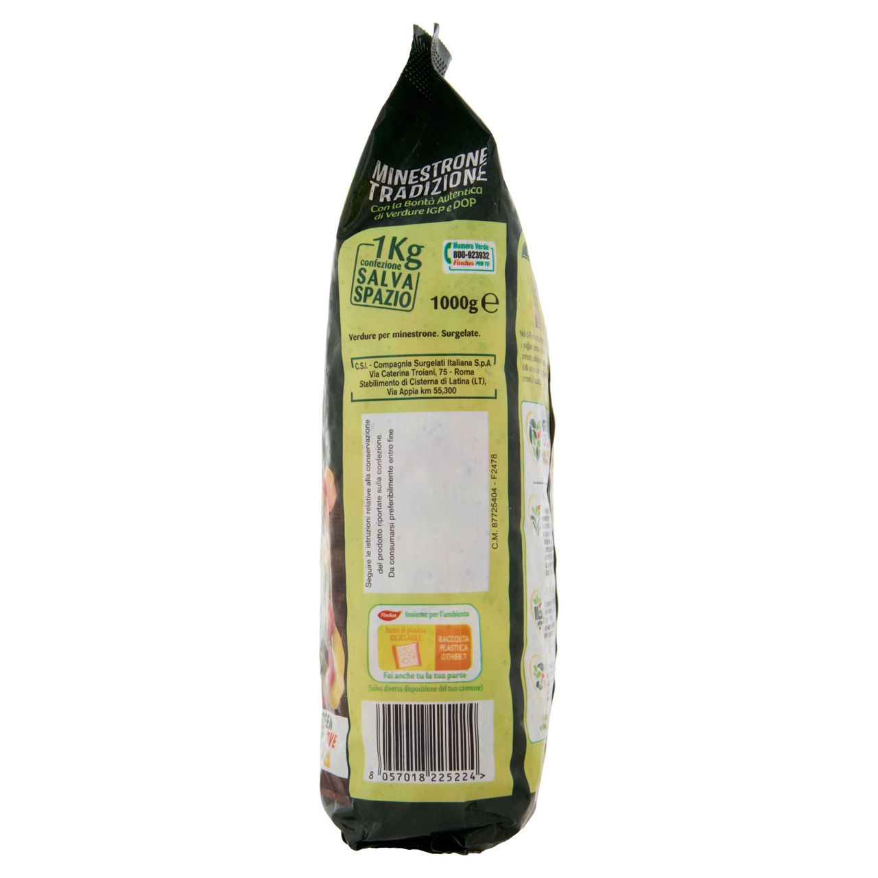 Minestrone tradizione surgelato con Verdure IGP e DOP 1 kg - Immagine 31