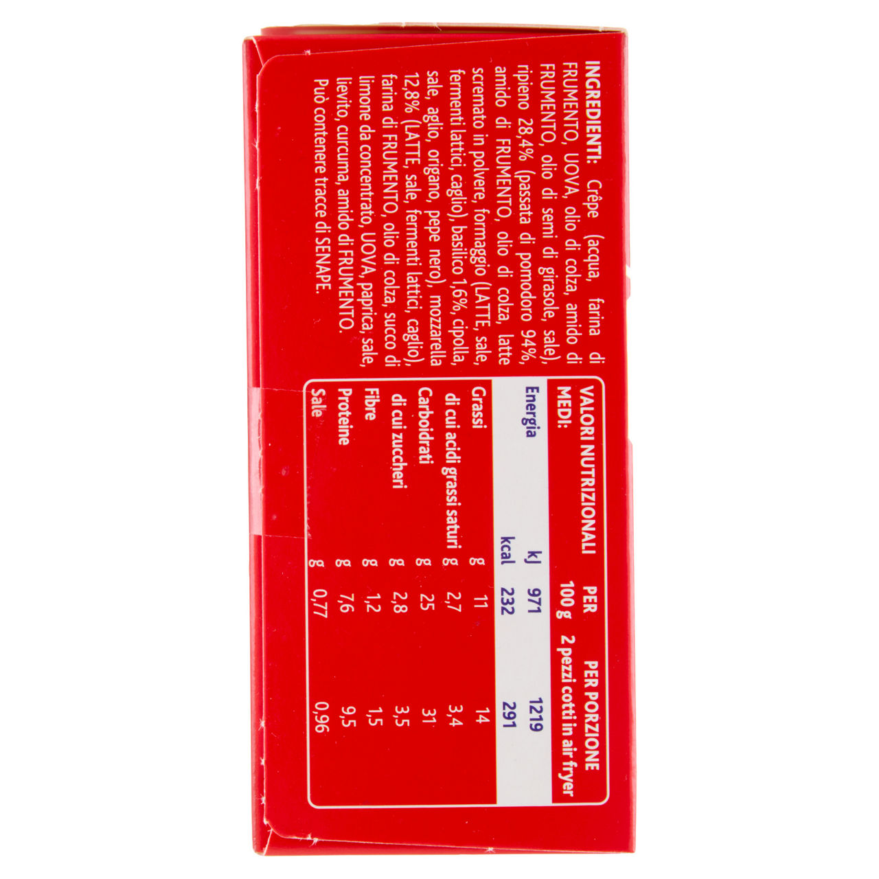 Sofficini al pomodoro con cuore di mozzarella extra filante 4 pz 250 gr - Immagine 31
