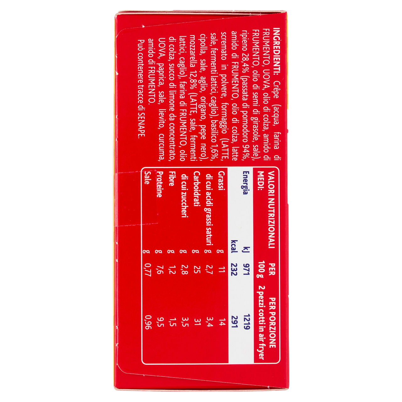 Sofficini al pomodoro con cuore di mozzarella extra filante 4 pz 250 gr - Immagine 21